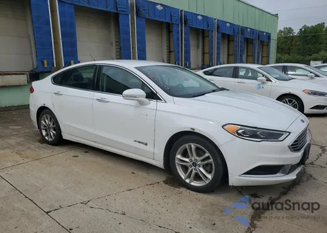 2018 Ford Fusion Se Hybrid from USA, damaged, VIN 3FA6P0LU2JR118823